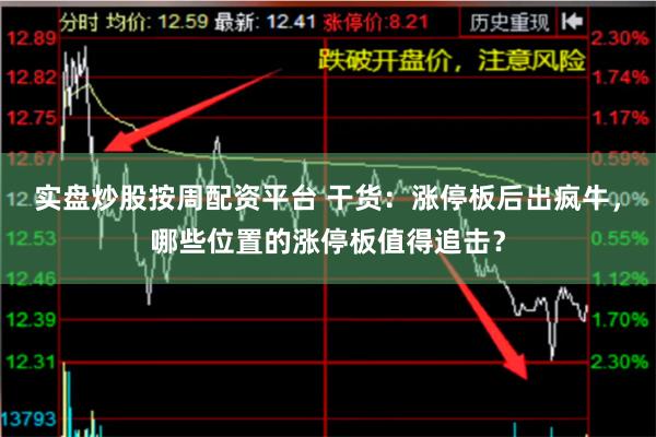 实盘炒股按周配资平台 干货：涨停板后出疯牛，哪些位置的涨停板值得追击？